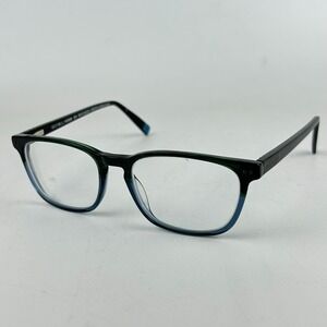 Steve Madden Patchedd Green Horn Fade Women‎ Eyeglasses Black Full Rim 52-18-145